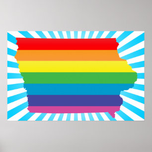 iowa trots. poster