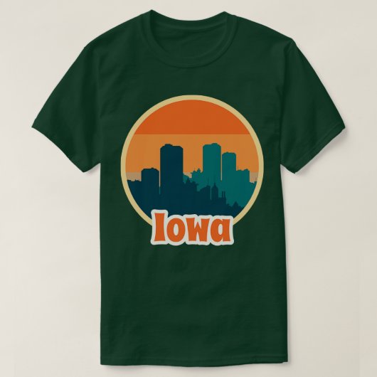  Iowa TShirt (Design voorkant)