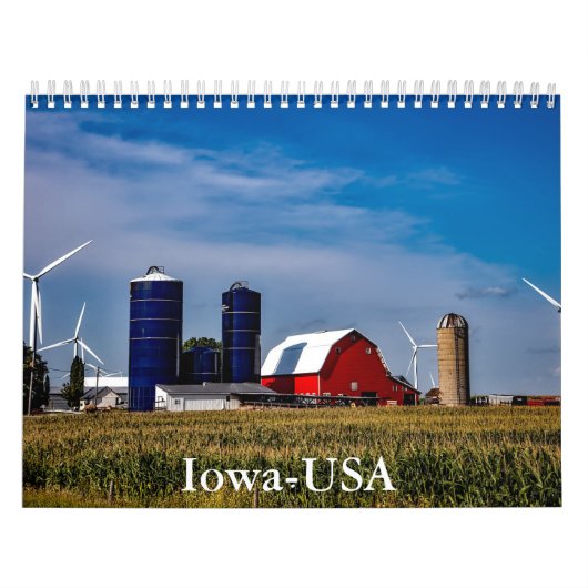 Iowa-USA Kalender (Hoes)