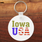 Iowa USA! Sleutelhanger (Voorkant)