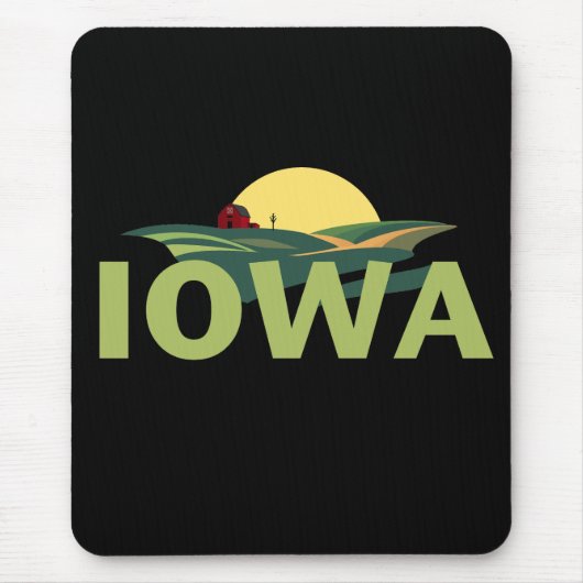Iowa Verenigde Staten Muismat (Voorkant)
