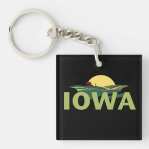 Iowa Verenigde Staten Sleutelhanger