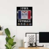 Iowa Veteran poster (Thuiskantoor)