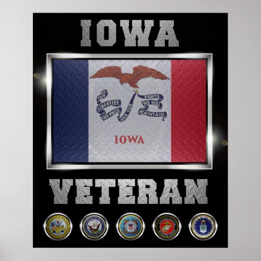Iowa Veteran poster (Voorkant)