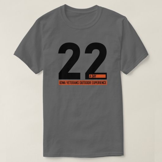 Iowa Veterans Mannen Shirt buitenshuis (Design voorkant)