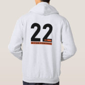 Iowa Veterans Outdoor Experience Mannen Hoodie (Achterkant)