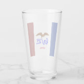 Iowa vlag glas (Achterkant)