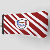 Iowa vlag golfheadcover (Voorkant)