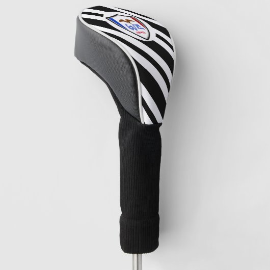 Iowa vlag golfheadcover (Schuin)