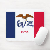 Iowa vlag muismat (Met muis)