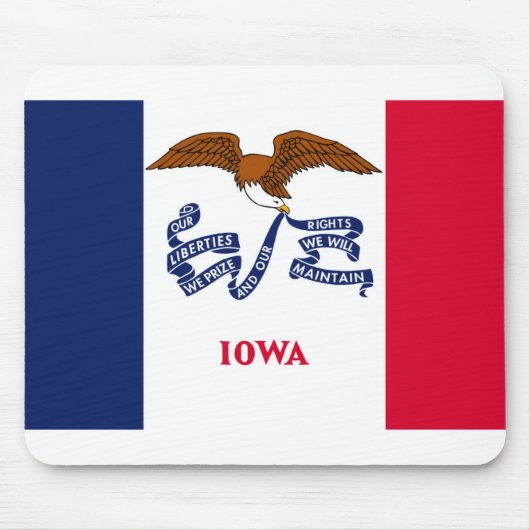Iowa vlag muismat (Voorkant)