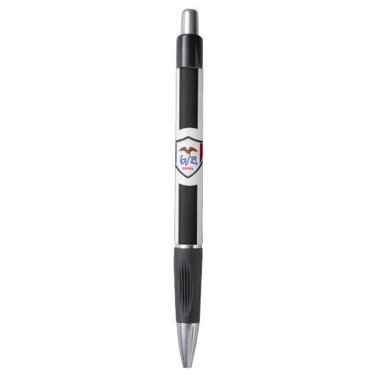 Iowa vlag pen (Voorkant Verticaal)
