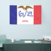 IOWA-vlag - Spandoek (Beurs)