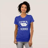 IOWA VOOR BERNIE SANDERS T-SHIRT (Voorkant volledig)