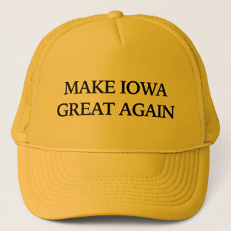 Iowa weer geweldig maken trucker pet