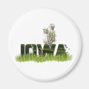 Iowa Wildlife Magneet