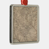 Iowa, Wisconsin Metalen Ornament (Rechts)