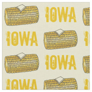 IOWA Yellow Buttered Corn op de Cob Corncob Stof