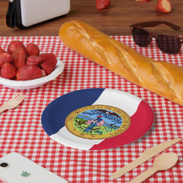 Iowaanse zegel, Iowa Papieren Bordje