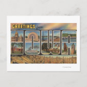 IowaLarge Letter ScenesIowa Briefkaart (Voorkant)