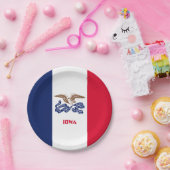 Iowan Flag, Flag of Iowa Papieren Bordje (Feest)