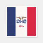 Iowan Flag, Flag of Iowa Servet (Voorkant)
