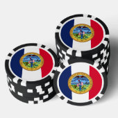 Iowan Seal, Iowa Poker Chips (Opstapeling)