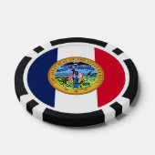 Iowan Seal, Iowa Poker Chips (Enkel)