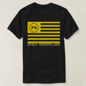 Iowan USA Flag Wrestler Fan the Hawkeye State Iowa T-shirt (Design voorkant)