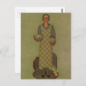 Iowa's Product van Grant Wood Briefkaart (Voorkant / Achterkant)