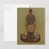 Iowa's Product van Grant Wood Briefkaart (Voorkant / Achterkant)