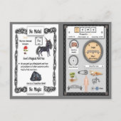 Iown - Iron Horn Unicorn Game Kaart (Achterkant)