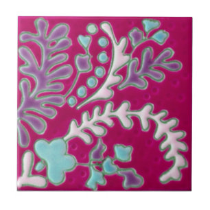 IP039 Indiase Paisley Reproduction Antiek Tile Tegeltje