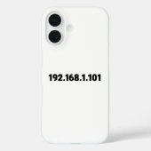 IP-adres Case-Mate iPhone Case (Achterkant)