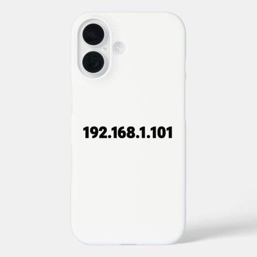 IP-adres Case-Mate iPhone Case (Achterkant)