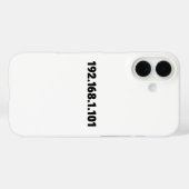 IP-adres Case-Mate iPhone Case (Achterkant (horizontaal))