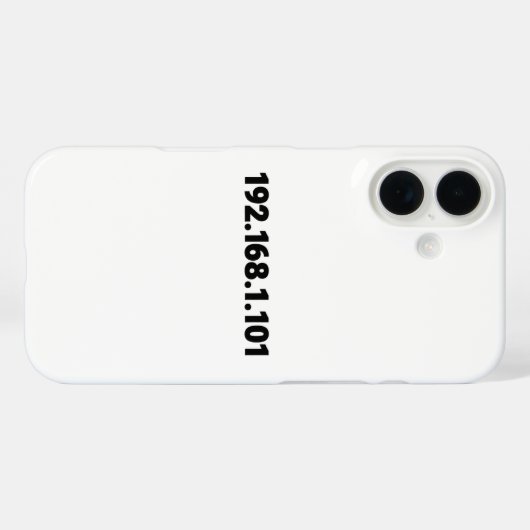 IP-adres Case-Mate iPhone Case (Achterkant (horizontaal))