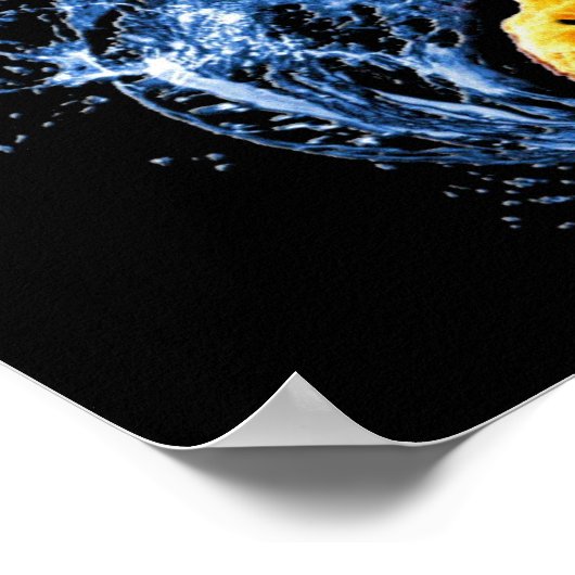 Ip Man Wing Chun (Yin Yang) Poster (Hoek)