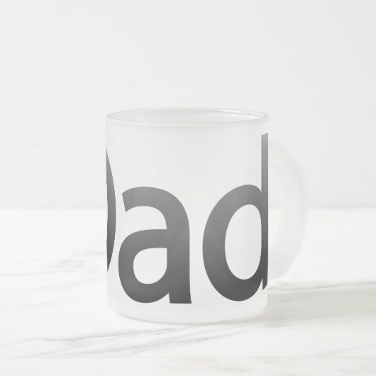 iPa Coffee-Mok Matglas Koffiemok (Voorkant rechts)