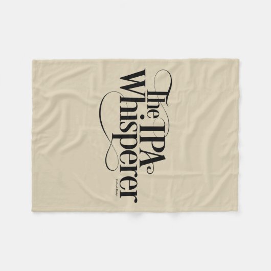 IPA-groothandelaar Fleece Deken (Voorkant (Horizontaal))