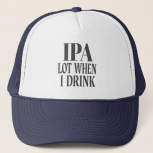 IPA-partij wanneer ik Drink Trucker Pet