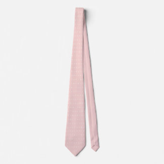 IPA tie - pink en white Stropdas