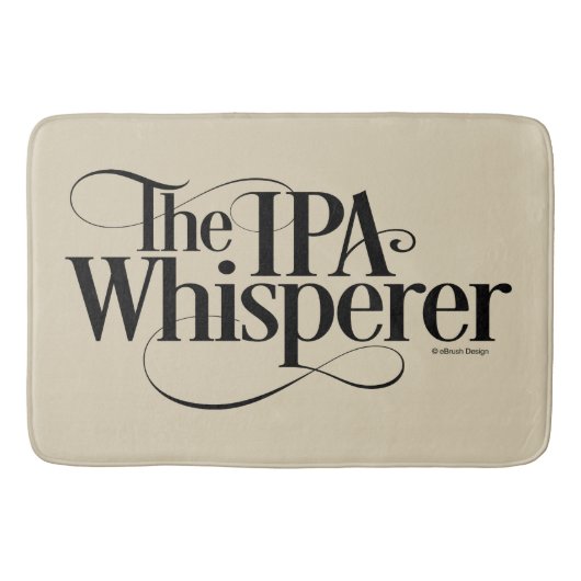 IPA Whisperer Bath Mat (Voorkant)