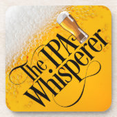 IPA Whisperer Beverage Coaster Bier Onderzetter (Voorkant)