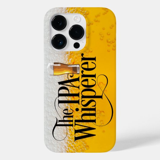 IPA Whisperer Hoesje-Mate iPhone Case (Achterkant)