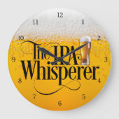IPA Whisperer Large Clock Grote Klok (Voorkant)