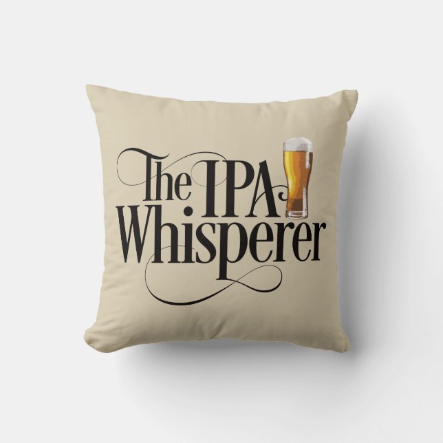IPA Whisperer Sierkussen (Voorkant)