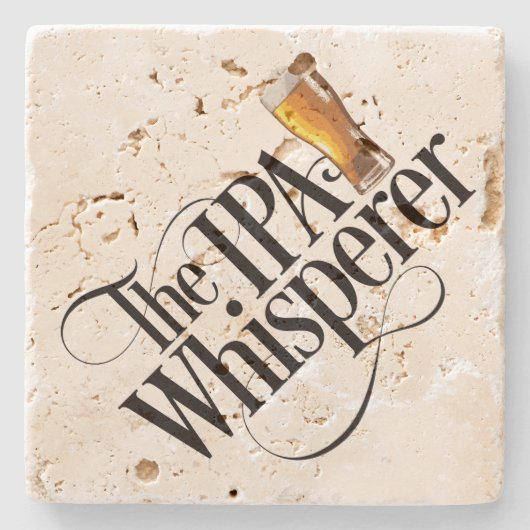 IPA Whisperer Stone Onderzetter (Voorkant)