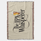 IPA Whisperer Throw Blanket Deken (Voorkant Verticaal)
