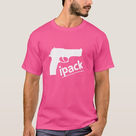 IPACK Pro-Pistool Rights Quote Second Amendment Fi T-shirt (Voorkant)
